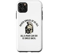 Death Smiles At Us All - Gladiator Marcus Aurelius Quote Case for iPhone 11 Pro Max