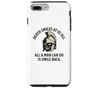 Death Smiles At Us All - Gladiator Marcus Aurelius Quote Case for iPhone 7 Plus/8 Plus