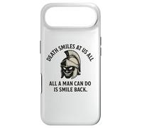 Death Smiles At Us All - Gladiator Marcus Aurelius Quote Case for iPhone Air