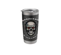 Death Smiles At Us All Stainless Steel Insulated Tumbler