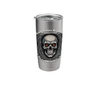 Death Smiles At Us All Stainless Steel Insulated Tumbler