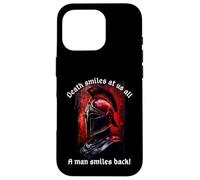 Death smiles to us all to a man laughs back! Case for iPhone 16 Pro