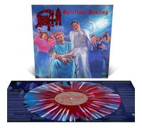 DEATH - SPIRITUAL HEALING - REISSUE RED CYAN BLUE BLACK TRI COLOR - P1111z