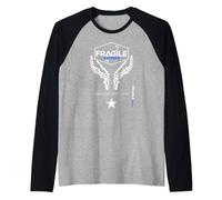 Death Stranding Fragile ExpressVideo Gaming Merch Raglan Baseball Tee
