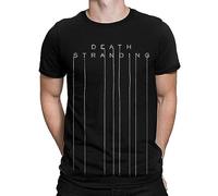Death Stranding Graphic T-ShirtHideo Kojima Video Game Tee Black