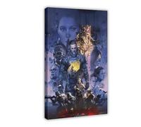 Death Stranding Poster Canvas Poster Bedroom Decor Sports Landscape Office Room Decor Gift Frame-style 08x12inch(20x30cm)