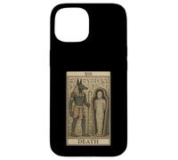 Death Tarot Card Anubis Mummy Ancient Egypt Case for iPhone 15