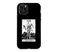 Death Tarot Card Halloween Pumpkin Goth Astrology Case for iPhone 11 Pro
