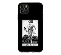 Death Tarot Card Halloween Pumpkin Goth Astrology Case for iPhone 11 Pro Max