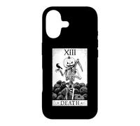 Death Tarot Card Halloween Pumpkin Goth Astrology Case for iPhone 17