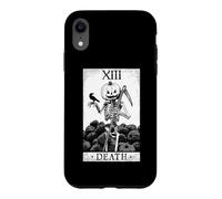 Death Tarot Card Halloween Pumpkin Goth Astrology Case for iPhone XR