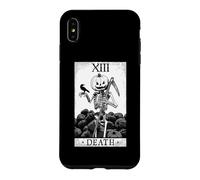 Death Tarot Card Halloween Pumpkin Goth Astrology Case for iPhone XS Max