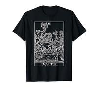 Death Tarot Card Headless Horseman Gothic Halloween Horror T-Shirt