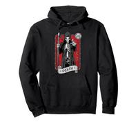 Death Tarot Card Occult Grim Reaper Astrology Pullover Hoodie