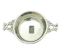 Death Tarot Card Pewter Quaich Bowl Scottish Quaich 502