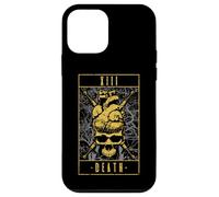 Death Tarot Card Vintage Gothic Anatomical Heart Skull Case for iPhone 12 mini