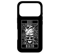Death Tarot Card Vintage Gothic Anatomical Heart Skull Case for iPhone 17 Pro