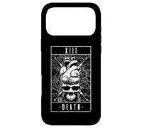 Death Tarot Card Vintage Gothic Anatomical Heart Skull Case for iPhone 17 Pro Max