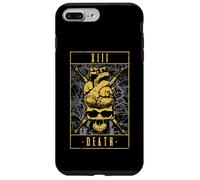 Death Tarot Card Vintage Gothic Anatomical Heart Skull Case for iPhone 7 Plus/8 Plus