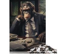 Death Taxes And Monkeys Puzzle Family Fun Paper Rectangular Jigsaw Puzzle for Kids And Adults Age 12 Years Up Birthday Present 1000pcs (26x38cm)