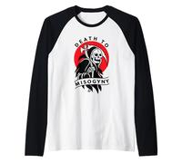 Death to Misogyny Edgy Feminist Feminism Gender Patriarchy Raglan Baseball Tee