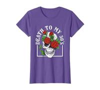Death to My 30's Birthday 40th Funny Humor Sarcastic Skull T-Shirt
