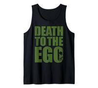 Death To The Ego Motivational Weightlifting Running Athlete Tank Top