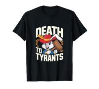 Death To Tyrants Bunny Statement T-Shirt