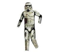 (L, White/Black) Star Wars Childrens/Kids Death Trooper Costume