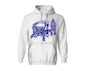 Death Unisex Adult Leprosy Posterized HoodieM White PH2701
