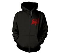 Death Unisex Adult The Sound Of Perseverance Full Zip HoodieM Black PH2315