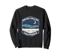 Death Valley California Desert Landscape Night Moon Sweatshirt