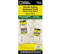 Death Valley Day Hikes and National Park Map (National Geographic Trails Illustrated Map)