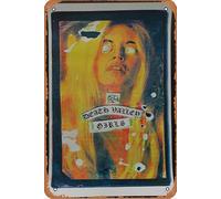 Death Valley Girls 2016 Concert Posters Vintage Metal Tin Sign Wall Decor for Bars, Restaurants, Cafes, Pubs 12 x 8 Inch Art Print Retro Poster