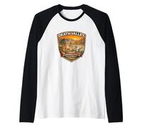 Death Valley National Park California Novelty Souvenir Raglan Baseball Tee