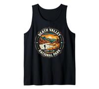 Death Valley National Park California Retro Adventure Emblem Tank Top