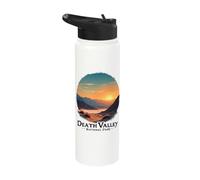 Death Valley National Park Desert Sunset Scenery Stainless Steel Insulated Water Bottle