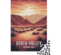 Death Valley National Park Poster 38x26cm 1000pcs Jigsaw Puzzle, 1000 Piece