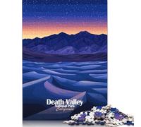 Death Valley National Park Puzzle Unique Home Decor 100 Percent Recycled Cardboard Jigsaw Puzzle for Adult Children's Day 1000pcs (75x50cm)