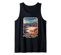 Death Valley National Park Vintage Scenic Travel Poster Tank Top