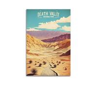 Death Valley National Park Vintage Travel Commemorative Poster Wall Art Prints Photo Picture Paintings Room Decor Home Decorative 24x36inch(60x90cm)