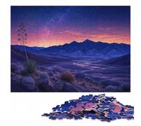 Death Valley National Park Wooden Jigsaw Puzzle, Gift for Adults | Section-by-section building: less screen time at home on quiet evenings.