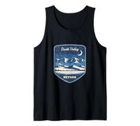 Death Valley Nevada Mountain Desert Night Landscape Travel Tank Top