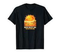 Death Valley USA The Heat is No Joke Desert Sun Vintage Value Graphic T-Shirt