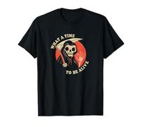 Death: What A Time To Be Alive- Official DinoMike Design T-Shirt