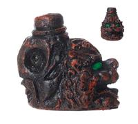 Death Whistle - 1.5in Skull | Clay Horror - Halloween Screaming Loud Prank Toy Scary Party Favor Handmade Retro Eerie Sound Trick Accessory for Kids Adults Teens