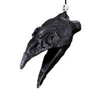 Death Whistle, 6 x 2 x 3" Real Screaming Raven Whistle, Traditional Death Instruments, Novelty Toys Ornament, Weird Gifts for Home Decor Party Supplies Instruments