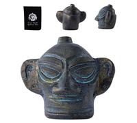 Death Whistle, Aztec Whistle, Antique Horror Death Whistle, Multifunctional Collectible Toy, Unique Table Centerpiece, Decorative Whistle for Outdoor Cosplay Parties