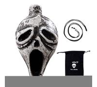 Death Whistle, Loudest Scream Instrument, Halloween Death Whistle, Loudest Authentic Human Sounding Screams | Skull Retro Aztec Halloween Collector's Art Decoration for Halloween Collector's Art