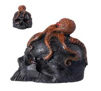 Death Whistle, Self-Defence Survival Tools, Halloween Whistle with Octopus Decoration - For Outdoor Picnic Hiking Climbing Film Party Collector Exhibitions